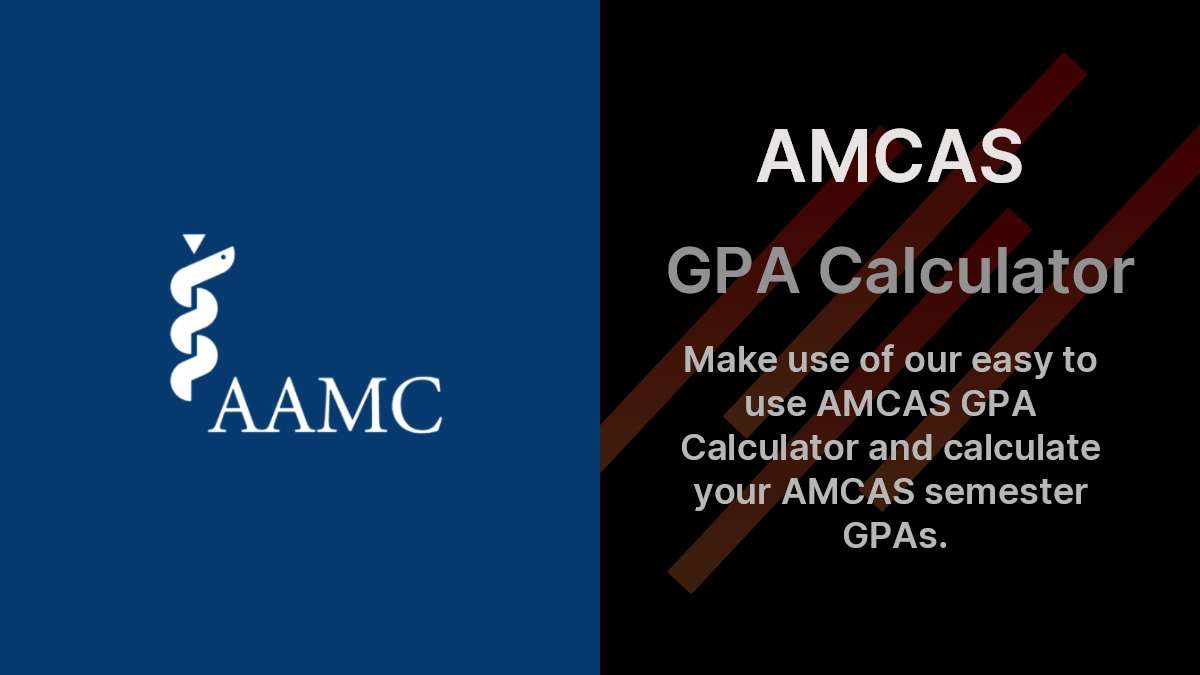 AMCAS GPA Calculator